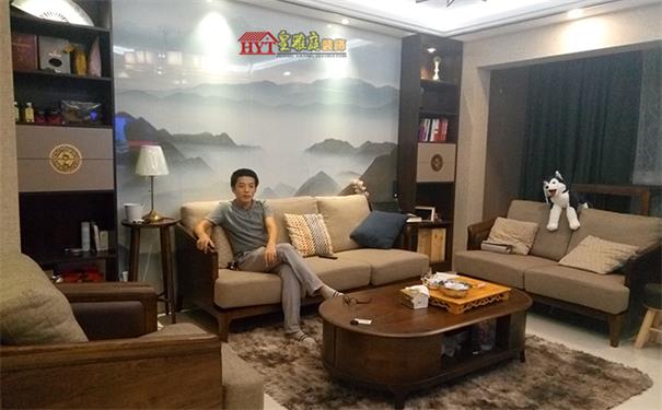 中式客厅实景图