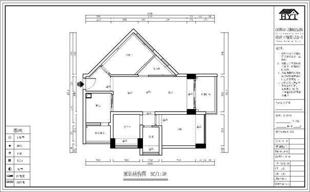 香格丽湾原始结构图