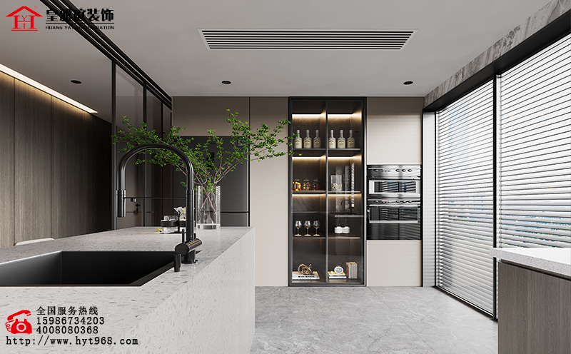 深圳现代奢华风格平层设计